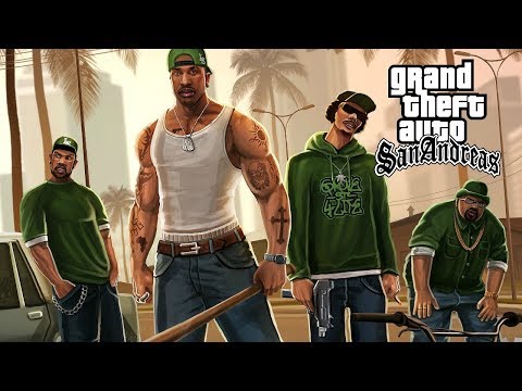 Ice Cube, Snoop Dogg, 2Pac - Grand Theft Auto (2022 GTA San Andreas Music Video)