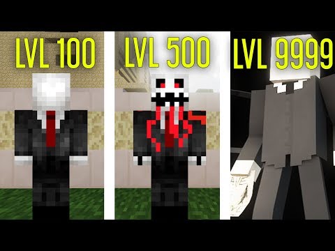 🔥 MUTANT SLENDERMAN SEVİYELERİ! - Minecraft 🔥