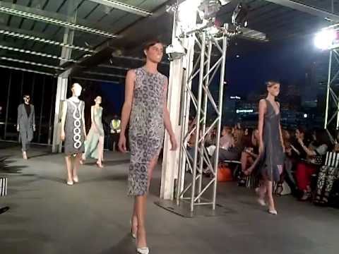 Magdalena Velevska spring/summer 2012/2013 finale at Mercedes-Benz Fashion Week Australia