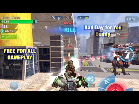 War Robots: Scorpion Strider Leech Free for all Gameplay