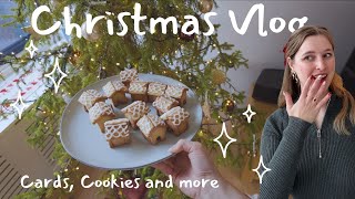 Writing Cards and Baking Cookies | Cosy Christmas Vlog