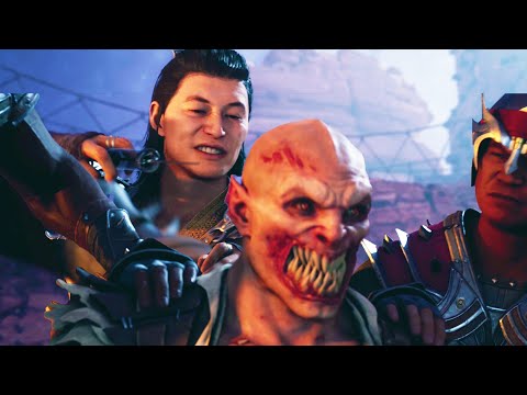 How Baraka Got Infected And Became A Monster With Sharp Teeth Scene - Mortal Kombat 1 2023
