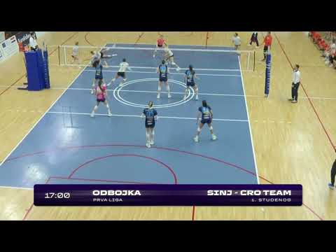 𝗡𝗔𝗝𝗔𝗩𝗔 Odbojka (Ž) | Prva liga | Sinj - CRO Team | 17:00h | 📅 1. studenog