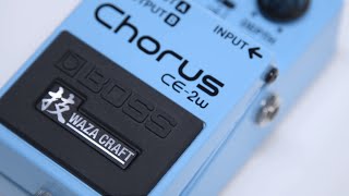 Boss CE-2w Waza Craft Chorus Video