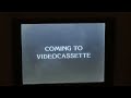 Closing To Beauty And The Beast 1992 VHS Version 1