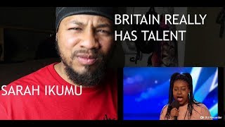 Sarah Ikumu - Britains Got Talent (AGT) 15y old DESTROYED &quot;Whitney Houston&quot; Song | AFTW KING Reacts