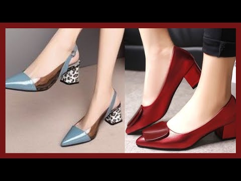 CALZADO  CÓMODO DE TACÓN MEDIO /ZAPATOS CÓMODOS SENCILLOS Y ELEGANTES/ ZAPATOS MODERNOS Y COMODOS