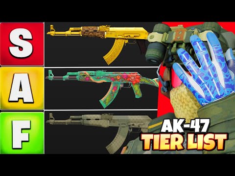 CS2 AK-47 Skins Tier List (2025)