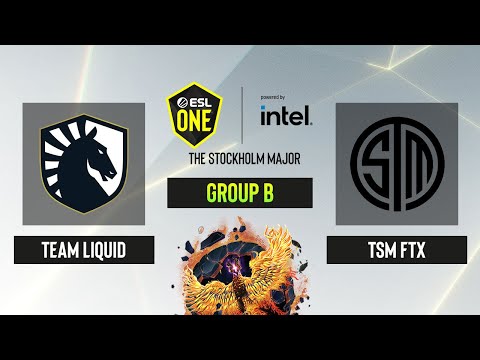 Dota2 - TSM FTX vs. Team Liquid - Game 2 - Group B - ESL One Stockholm 2022