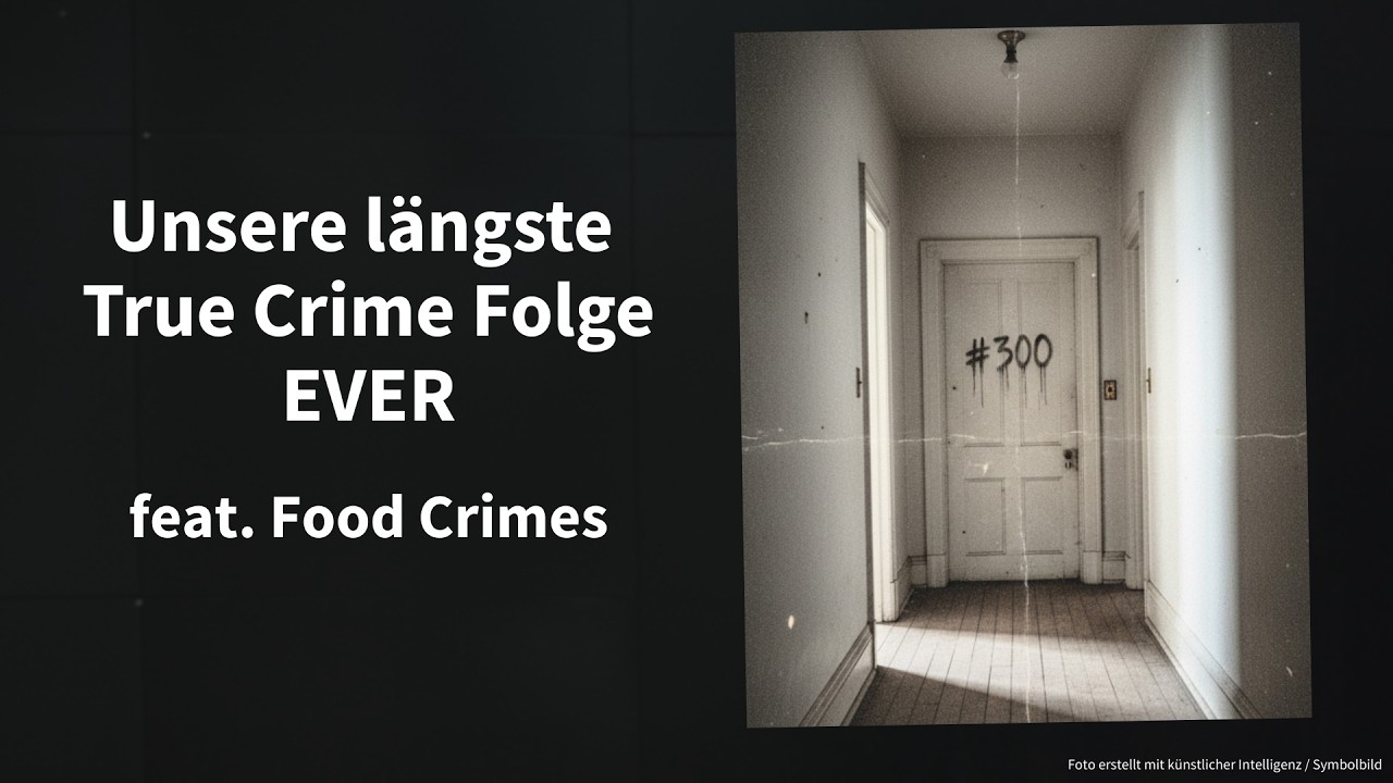 Unsere längste True Crime Folge EVER feat. Food Crimes | #300 Schwarze Akte [Podcast]