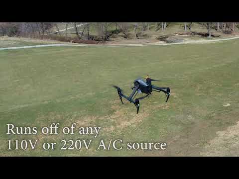 Blue Vigil RS1000 Drone Power Tether System with Matrice 200