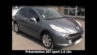 Présentation 207 1.6e 16v sport CAR CONSULTING