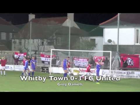 Whitby Town 0-4 FC United. 1 April 2015.