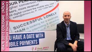 preview picture of video 'Jacob Kleinsasser from Dimoco on Mobile Payments for Dating Industry Professionals at iDate 2013'