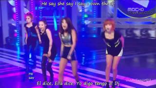 Wonder Girls ~ The DJ is Mine (Live) [Sub Esp. Eng Sub]