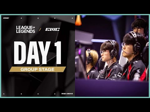 League of Legends at EWC 25 - Day 1 - Group Stage