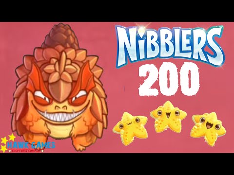Fruit Nibblers Level 200 BOSS - 3 Stars Walkthrough, No Boosters