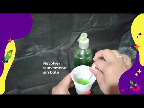 Fórmulas para hacer burbujas: Burbujas simples