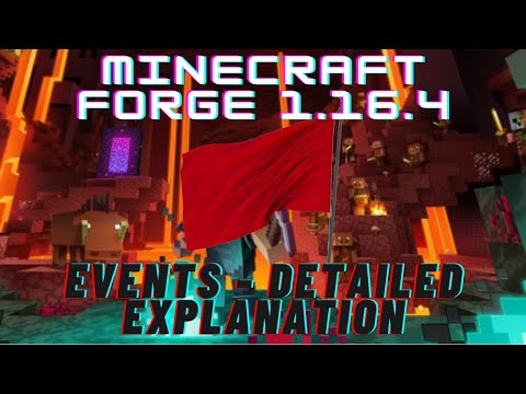 TurtyWurty - Events | Detailed Explanation - Minecraft Forge 1.16.4 Modding Tutorial