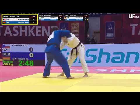 2021 Tashkent 1 K 90 kg Klammert David CZE vs  Matijass Martin GER