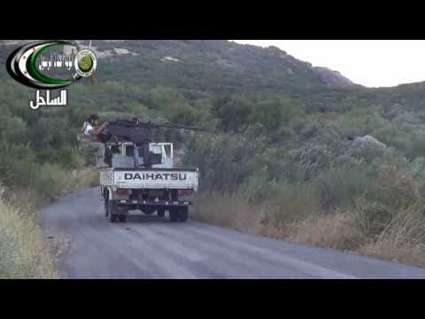 استهداف تحصينات قوات النظام في حاجز غاني في ريف إدلب بواسطة رشاش 23 من قبل ألوية أحفاد الرسول