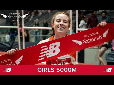 Girls 5000m - New Balance Nationals Indoor 2025