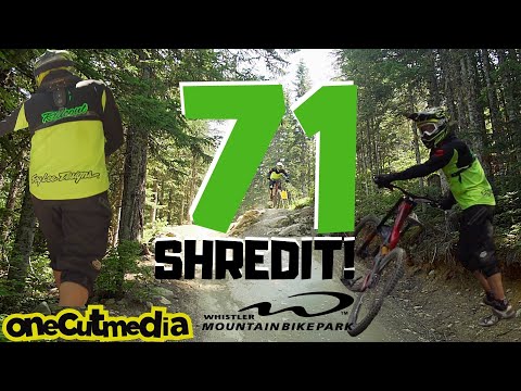 71 and still Shredding, Dr. John Rideout Shredding the Whistler Bike Park  in 4K