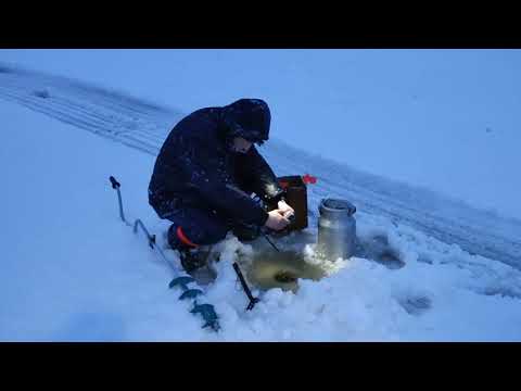 Фото Самодельный мотобуксировщик. Ловля щуки на жерлицы.