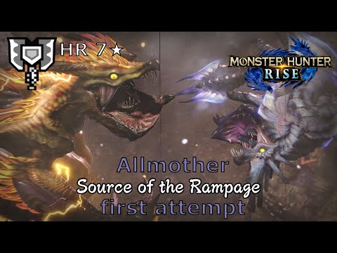 mhrise charge blade HR 7★ allmother