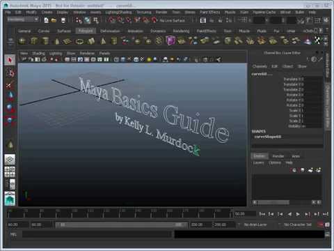 Autodesk Maya 2015 Basics Guide Introduction
