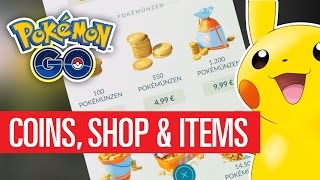Pokémon GO - Coins, Shop und Items - Guide
