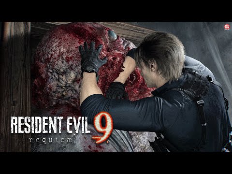 RESIDENT EVIL 9 REQUIEM - EU JOGUEI COM O LEON e com a GRACE... Minha Primeira Gameplay!