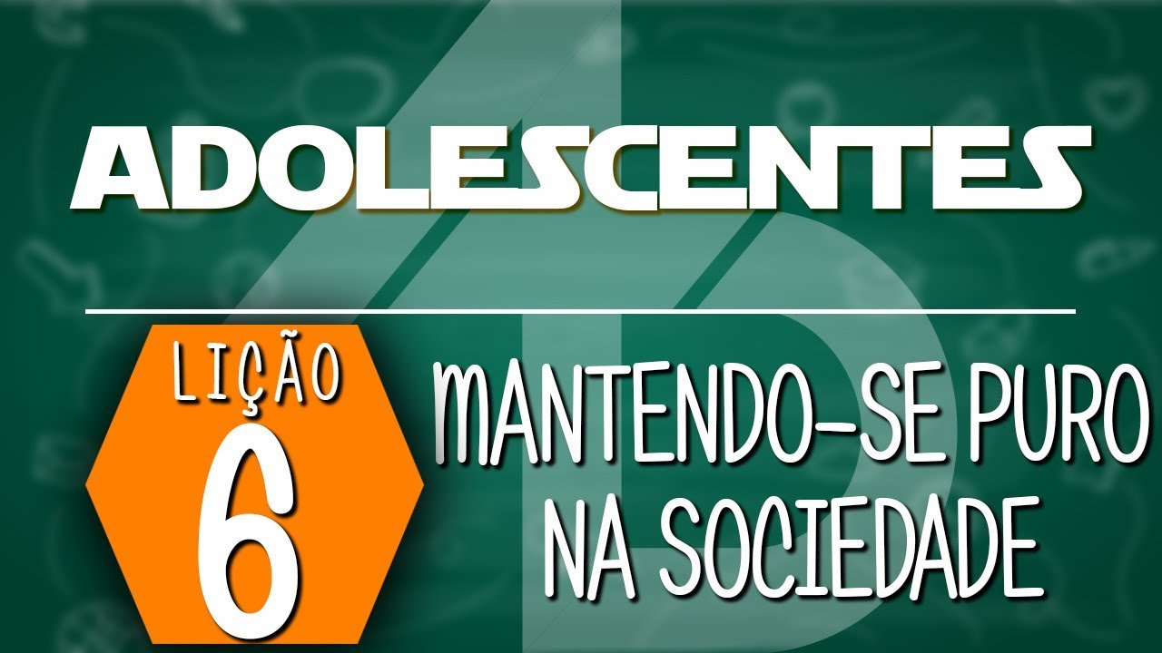 Mantendo-se puro na sociedade