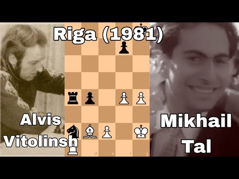 Alvis Has Left The Building.Mikhail Tal vs Alvis Vitolinsh.Riga (1981).