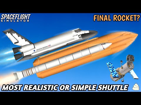 Space Shuttle & Hubble Telescope Launch To The Universe In Spaceflight Simulator Update