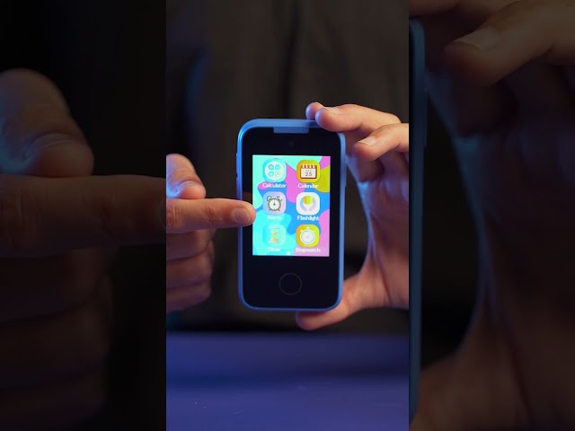 جرين لاين جوال للاطفال مزود بكمره GREEN LION GNKIDSSPHPL