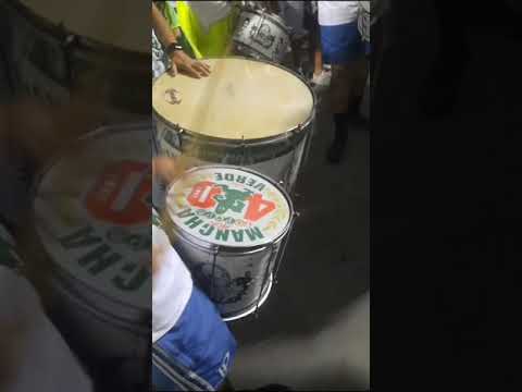 Mancha Verde Bateria ritimo arquibancada copinha 2024