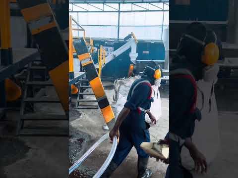 HDPE/PP Rigid Plastic Washing Line – Live from Kenya