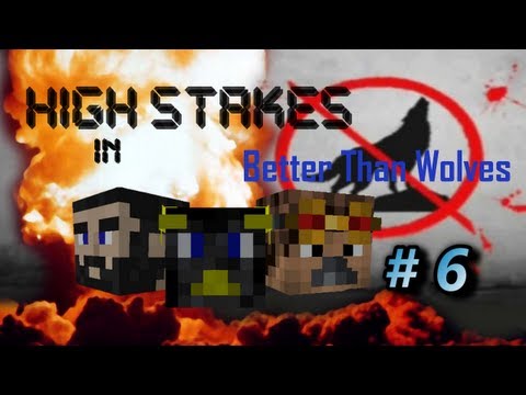 Better Than Wolves SMP Let's Play - S2 Ep6 - Sticky Pistons