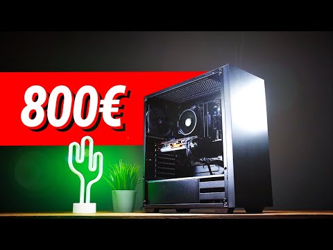 800 - 900€ Euro GAMING PC 2020!! - TEST & Zusammenbauen
