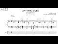 Brad Mehldau - Anything Goes - Transcription (Sheet Music in Description)