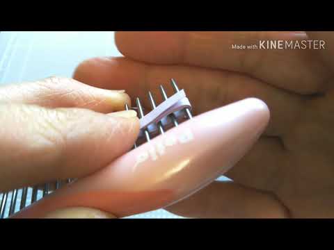 Paper quilling comb tutorial/teardrop type