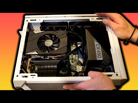 Cooler Master NR200 Vertical GPU and Full Size ATX PSU Setup Guide