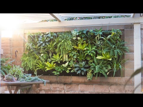 Vertical Plant Pocket Wall Garden