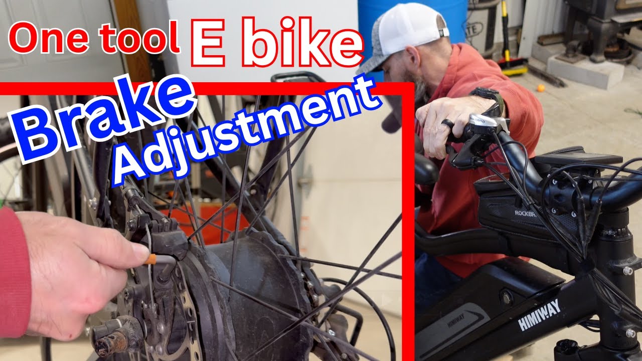 E-Bike Brake Adjustment with One Tool