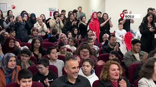 Boluda Özel Öğrencilerden Renkli Kutlama Darbuka Şovu Alkış Aldı
