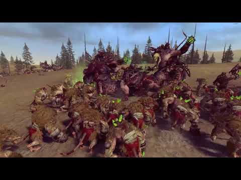 304 Rat Ogres VS 19 Hell Pit Abomination - Total War: Warhammer 2