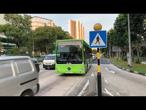 SMRT Buses Mercedes-Benz OC500LE (Batch 2) SMB112X on Service 188 turning into Choa Chu Kang Road