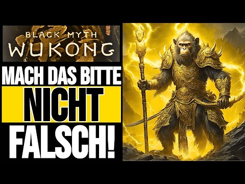 Nicht FALSCH MACHEN!🚨DAS hätte ich gern FRÜHER GEWUSST!🔥| Black Myth Wukong Tipps deutsch