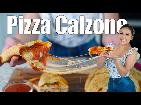 I’ll Be Making These ALL Summer | PEPPERONI PIZZA CALZONE